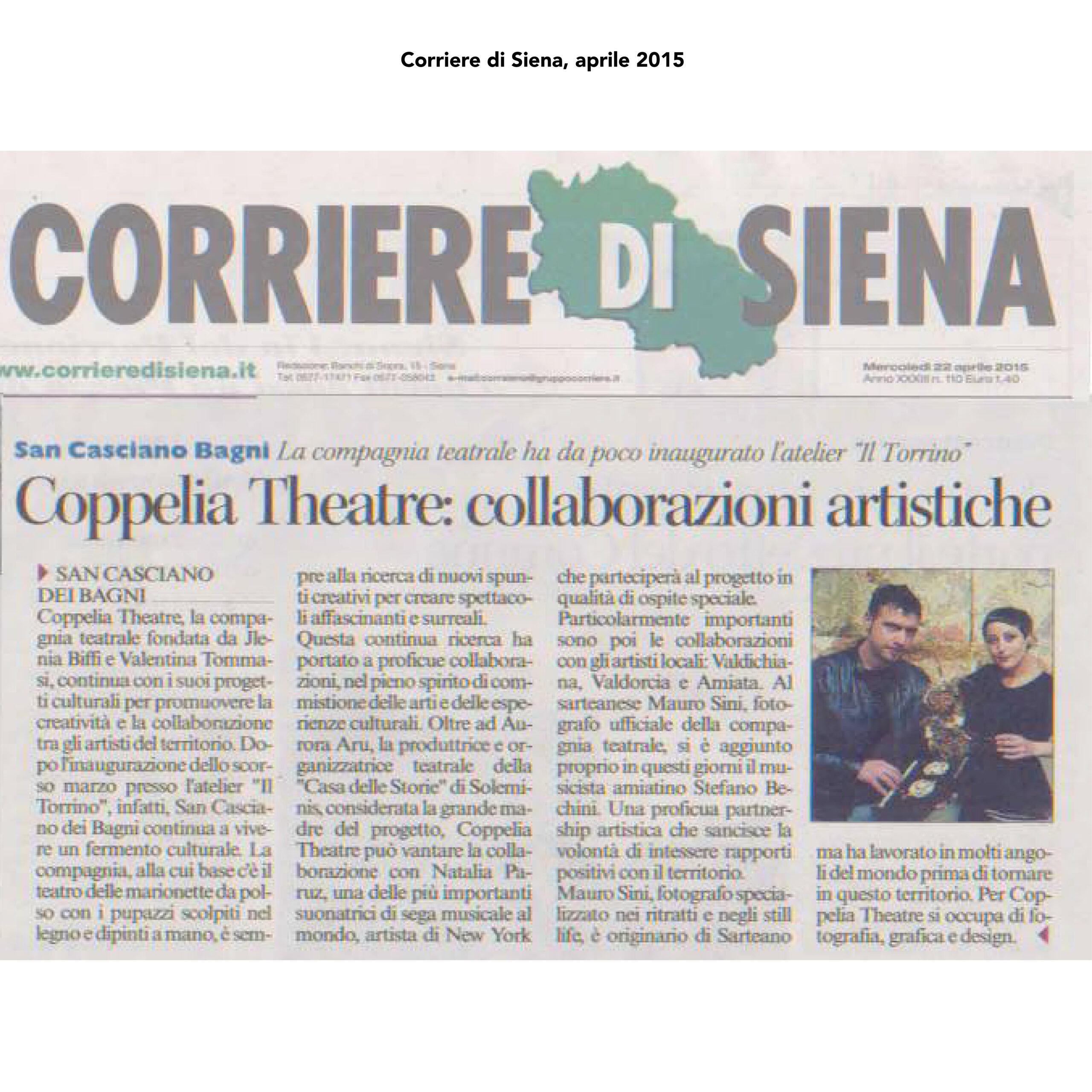 2015. corriere di siena 4